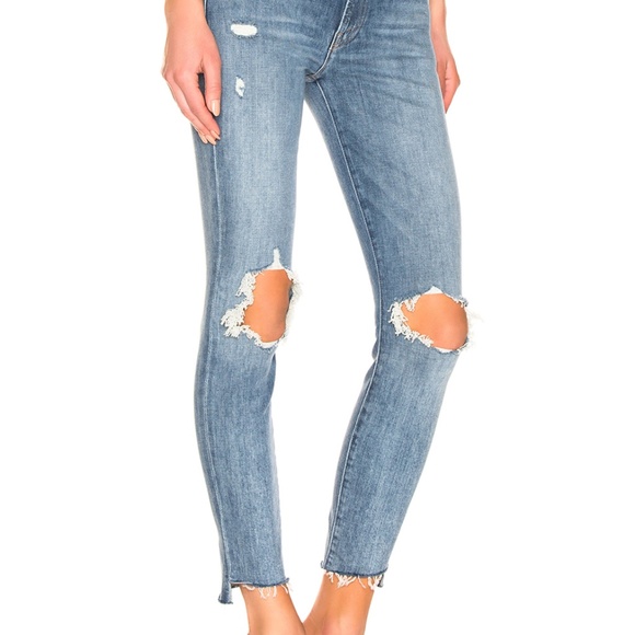 MOTHER Denim - MOTHER - The Stunner Ankle Fray